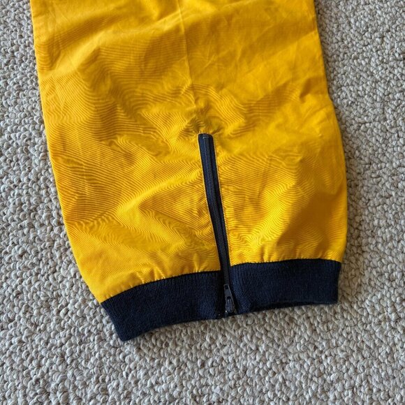 Izod Lacoste Yellow Nylon Joggers – Men’s L – Vintage Prep Streetwear - Picture 5 of 6